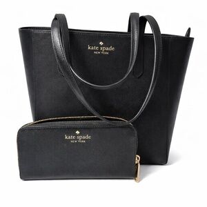 Kate Spade Leather Tote & Wallet Set + Original Dust Bag
